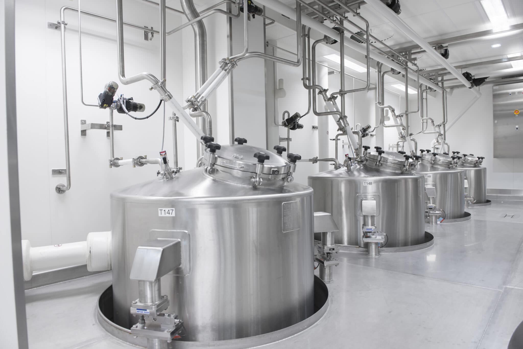 Pharma-Tanks von Gpi Schwarte beim Kunden